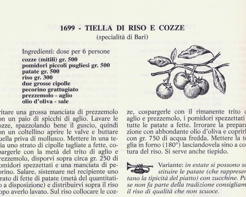 Tièdde de rise, patate e ccozze. Aroma e sapori della terra di Puglia